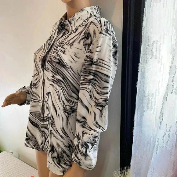 Theory blouses with buttons M - Picture 9 of 11